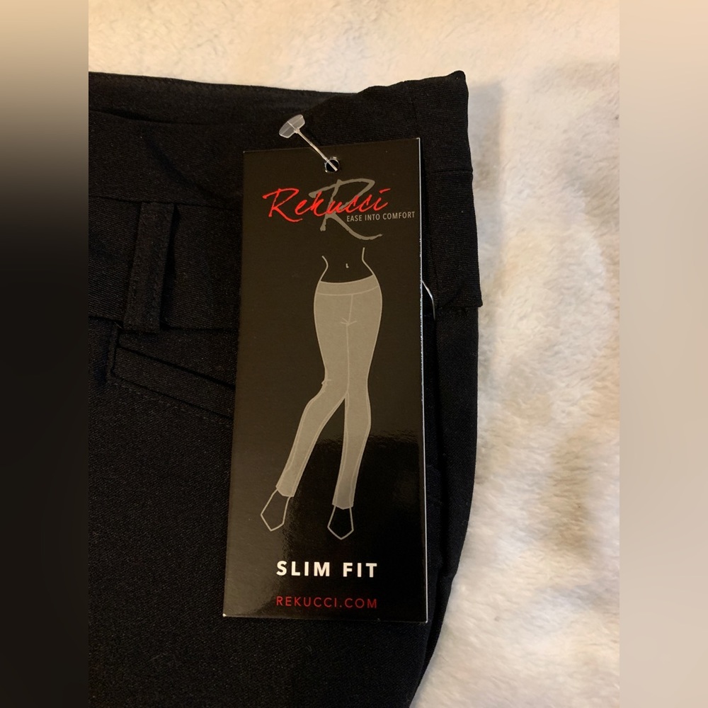 Rekucci Women's Slim Fit Pants - Picture 7 of 7